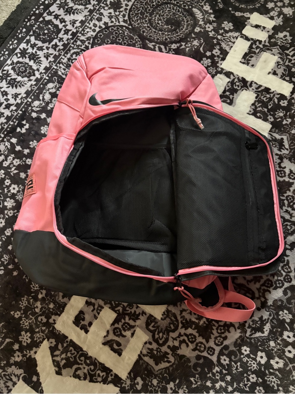 Nike Elite Pro Hoops Basketball Backpack 32L Pink - Picture 6 of 6